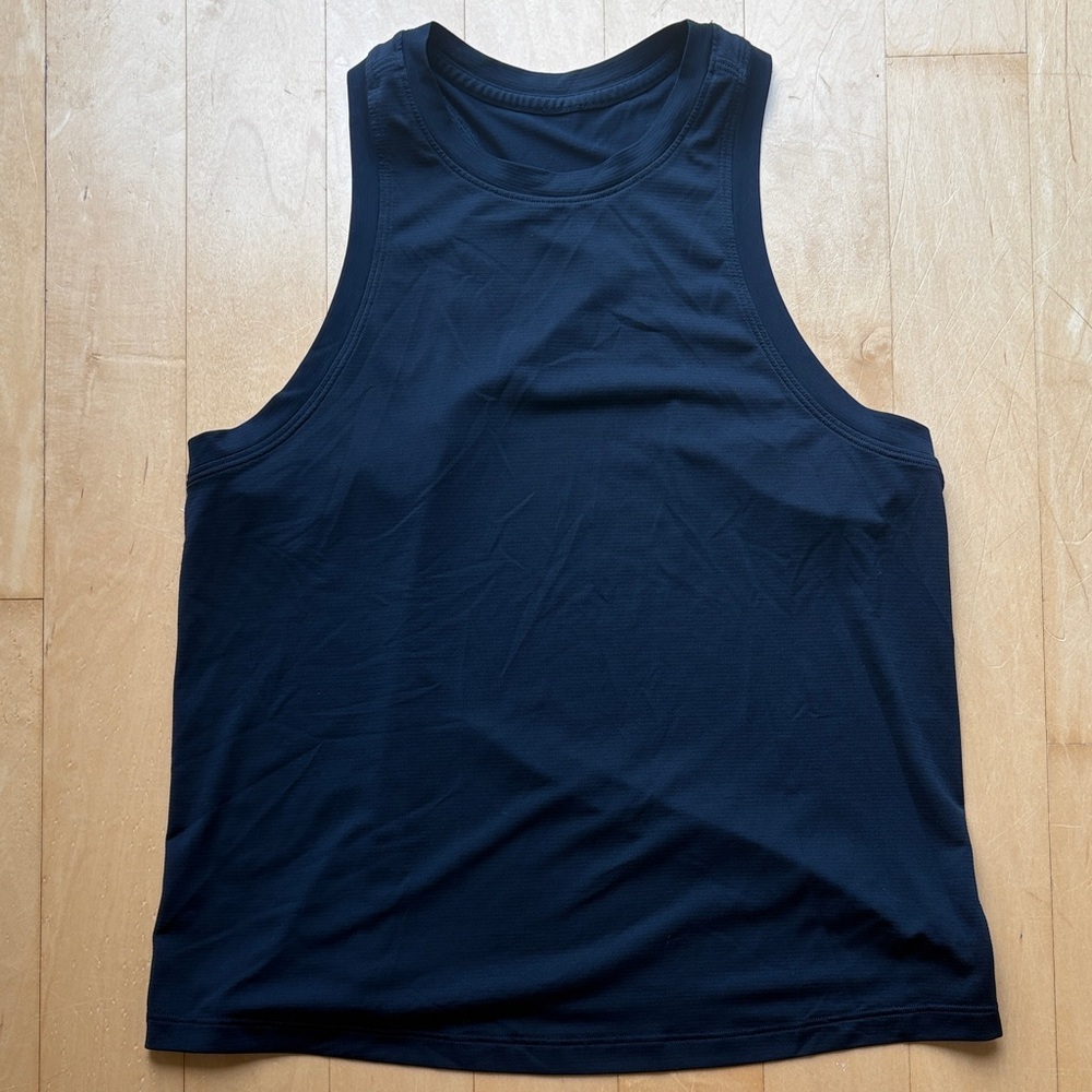 Lululemon Navy Blue Sleeveless Tank Top